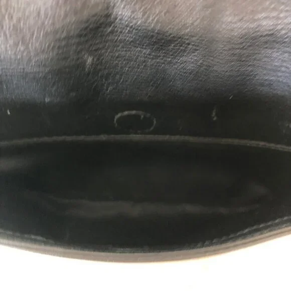 COACH Taylor Black Leather Marin Satchel Tote Shoulder Bag Vintage - Picture 12 of 15